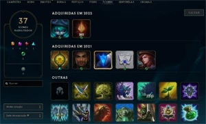 Conta League of Legends Diamante 4 LOL