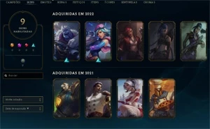 Conta League of Legends Diamante 4 LOL