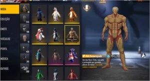 CONTA FREE FIRE GEMADA
