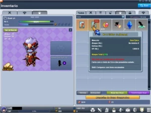 Conta Grand Chase 2 set full fenix fantasma lendario
