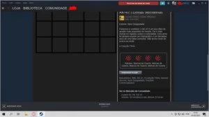 Conta Steam com R$100,00 em Skins