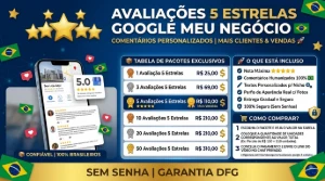 Avaliações Google Meu Negócio 5 Estrelas 🇧🇷 - Outros