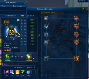Conta Mid Game Dmw - Digimon Masters Online DMO