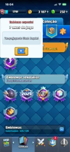Conta Clash Royale | 7 Anos | Deck Lvl 16 (Máx) |21 Evolucão