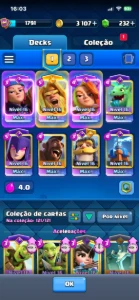 Conta Clash Royale | 7 Anos | Deck Lvl 16 (Máx) |21 Evolucão