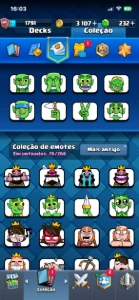 Conta Clash Royale | 7 Anos | Deck Lvl 16 (Máx) |21 Evolucão