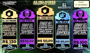 xit 100% HS/ 100% antiban e blacklist - Free Fire