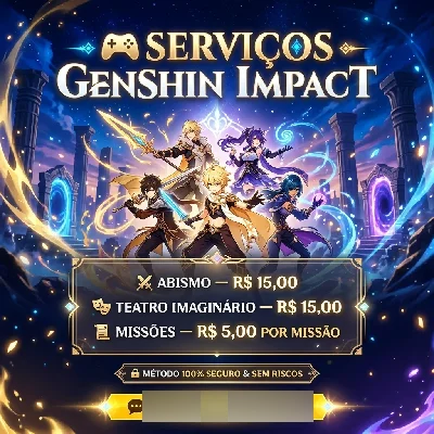 🎮🔥 Serviço Genshin Impact — Abismo 🔥🎮