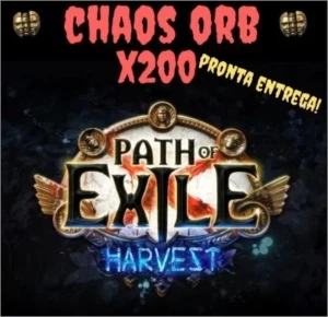 Chaos Orb - Path of exile - Harvest - Outros