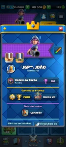 Conta Clash Royale
