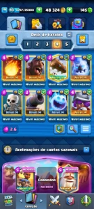 Conta Clash Royale