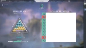 Conta Valorant Platina III - League of Legends LOL