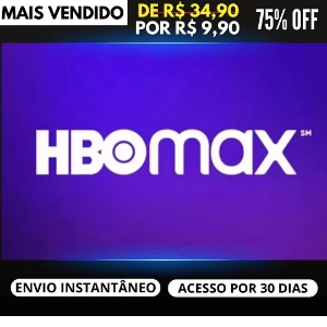 HBO MAX 30dias (ENVIO AUTOMÁTICO) - Assinaturas e Premium