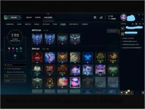 Conta LOL Diamante 4 - League of Legends