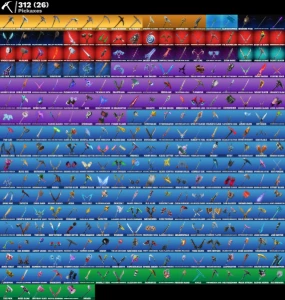 Conta de fortnite com salve o mundo antigo e 311 skins