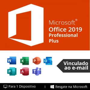 Office 2019 Professional Plus - Resgate na Microsoft - Softwares e Licenças