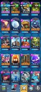 Conta Clash Royale 6223 troféus