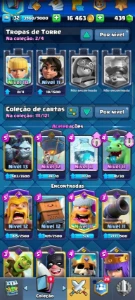 Conta Clash Royale 6223 troféus