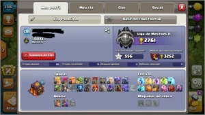 Vendo conta clash of clans cv10,standoff2 e clash royale.