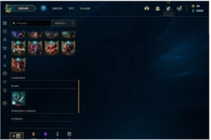 Conta LOL: Platina +230 Skins. 10k Essência Azul - League of Legends