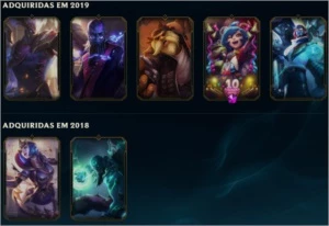 Conta LOL D4 25 Skins - League of Legends