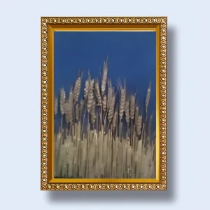 Quadro Trigo Dourado 3D - Artesanato e Personalizados