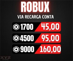 ROBUX MUITO BARATO ENTREGA EM ATE 48 HORAS! - Roblox