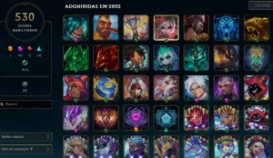 Conta league of legends todas skins LOL