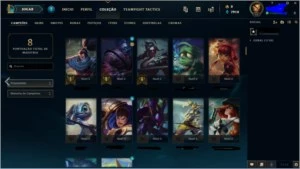 Conta League of Legends Smurf Level 11 7,9k EA LOL