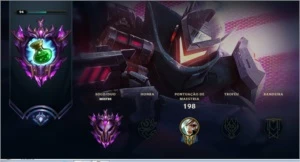 CONTA MESTRE LOL - League of Legends