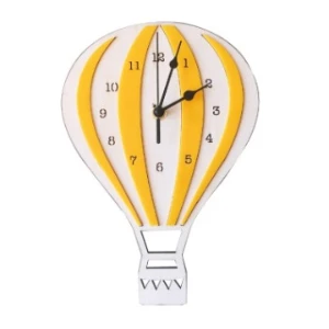 Relógio Infantil Balão em MDF 25 cm - Artesanato e Personalizados