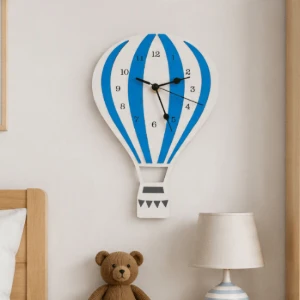 Relógio Infantil Balão em MDF 25 cm