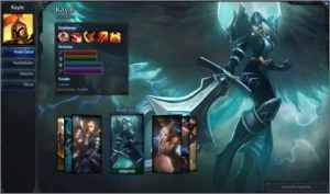 Conta Unranked - Kayle Juiza / Elise vitoriosa / rammus rei - League of Legends LOL