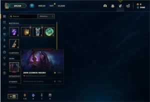 Conta prata 4 com 28 Champs e 3 Skins + 1 Ultimate - League of Legends LOL