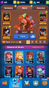 Vende-se conta no rush royale - Outros