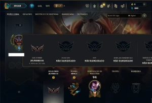 Ferro 3 com 40 Champs e 6 Skins - League of Legends LOL