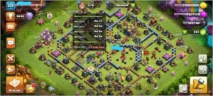 Cv14 full faltando apenas novas peças de muros - Clash of Clans