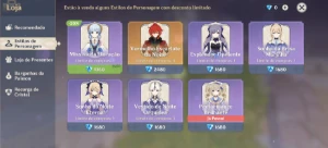 CONTA GENSHIN AR58 /15X5★/ Nahida, Shogun, Kokomi, Ayaka - Genshin Impact