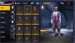 Vendo conta free fire gemada barato