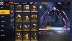 Vendo conta free fire gemada barato