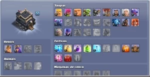 CONTA CLASH OF CLANS CV9