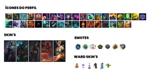 Conta D1 Smurf - League of Legends LOL