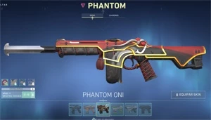 Conta Valorant +1100 gastos muitas skins