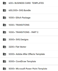 Presets, fontes, mockups e templates em um pack exclusivo - Softwares e Licenças