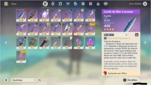CONTA COM DILUC + QIQI AR41 - Genshin Impact