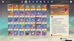 CONTA COM DILUC + QIQI AR41 - Genshin Impact