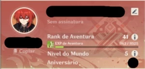 CONTA COM DILUC + QIQI AR41 - Genshin Impact