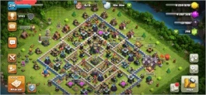 CV14 Recente (Ex Cv13 Full) com 6 construtor e Cabana Full - Clash of Clans