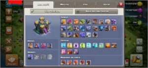 CV14 Recente (Ex Cv13 Full) com 6 construtor e Cabana Full - Clash of Clans