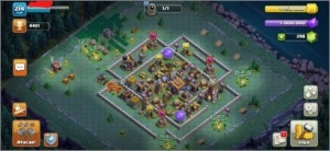 CV14 Recente (Ex Cv13 Full) com 6 construtor e Cabana Full - Clash of Clans